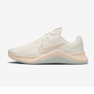 Nike Women's MC Trainer 2 in Pale Ivory/Guava Ice/Light Silver/Pink Oxford